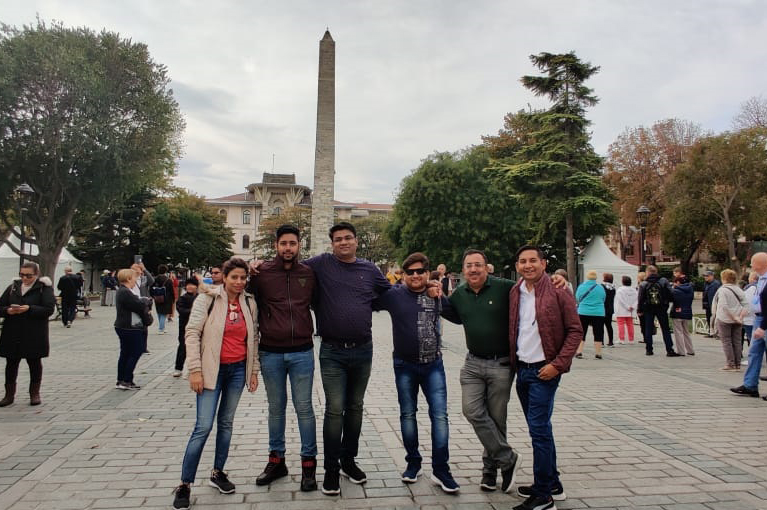 CRC Sales team enjoying trip to Turkey in Nov. 2019