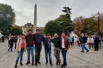 CRC Sales team enjoying trip to Turkey in Nov. 2019