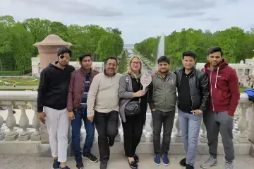 CRC Sales team enjoying trip to Russia in June 2019