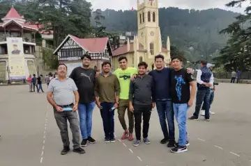 CRC Sales Team enjoying trip to Shimla in Sep. 2020
