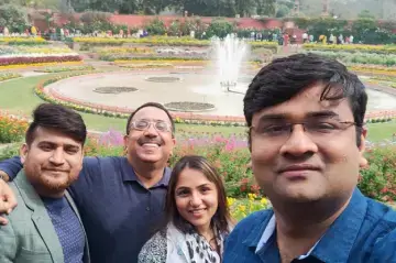 CRC Team Visited Mugal Garden (Delhi)